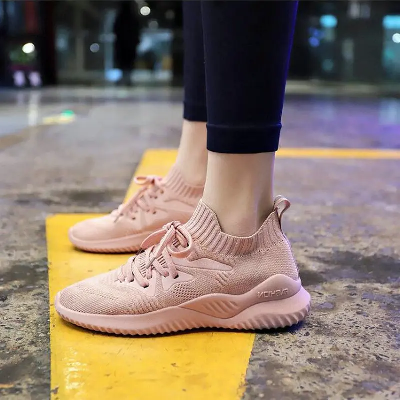 Женская обувь для бега женские кроссовки спортивная дышащая Zapatillas Hombre Mujer Легкие