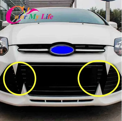 Наклейка из углеродного волокна для гриля Ford Focus 3 MK3 2012 2013 2014 2015 наклейка