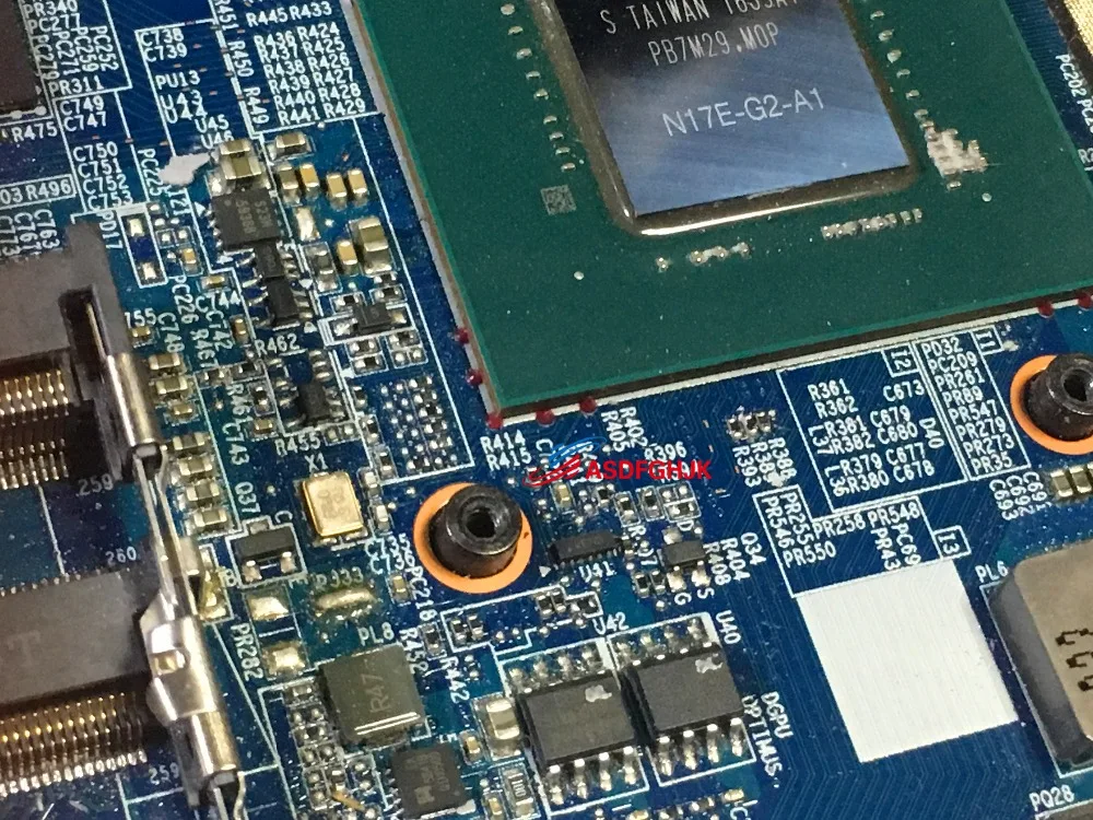 Оригинальный Для CLEV0 T5 материнская плата для HASEE Z7 с I7 6700HQ GTX1070M 6 77 P650RS0A N02A P650RSMB 0D 100%