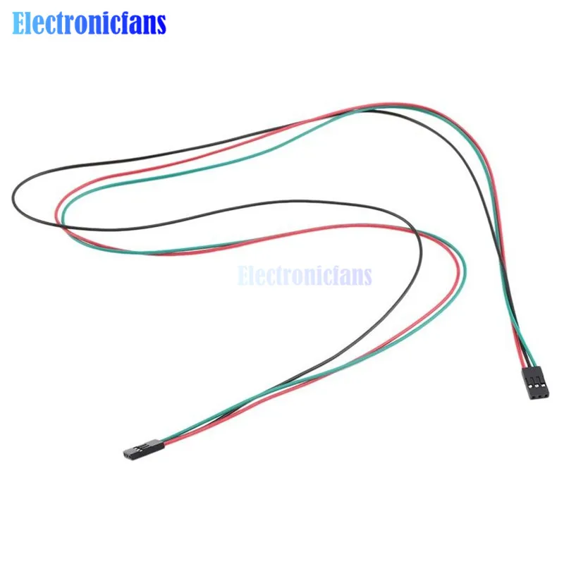 Комплект кабелей Мама-мама для Arduino 3D принтера Reprap 5 шт. 70 см 3Pin | Электронные