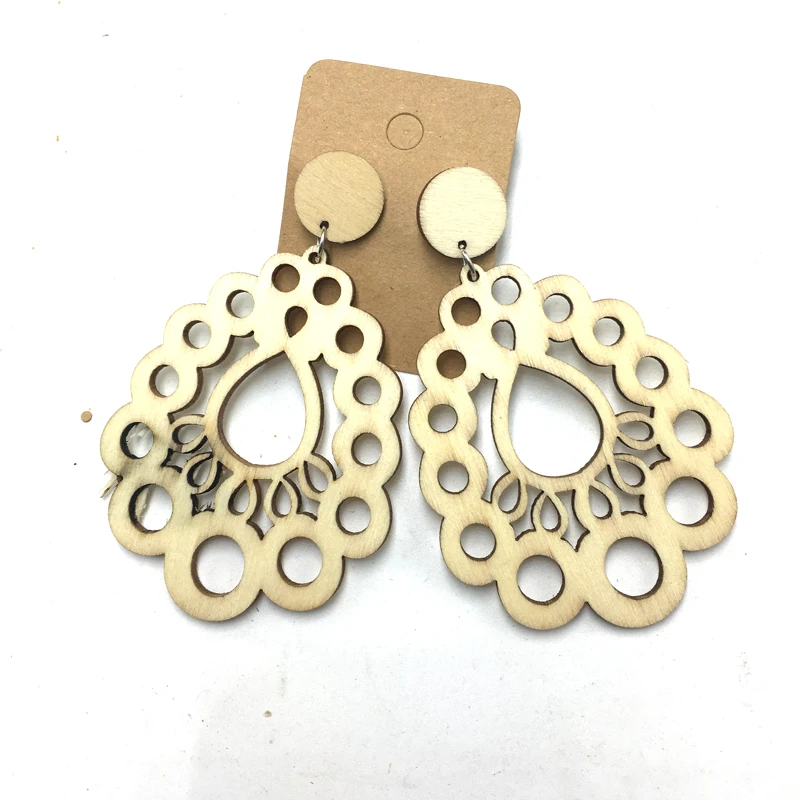 5 пар/лот деревянные серьги в африканском стиле 3 цвета|african wooden earrings|wooden earringswooden