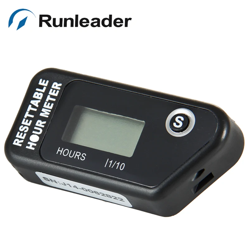 RunleaderResettable lcd Водонепроницаемый hour run беспроводной напоминание о обслуживании