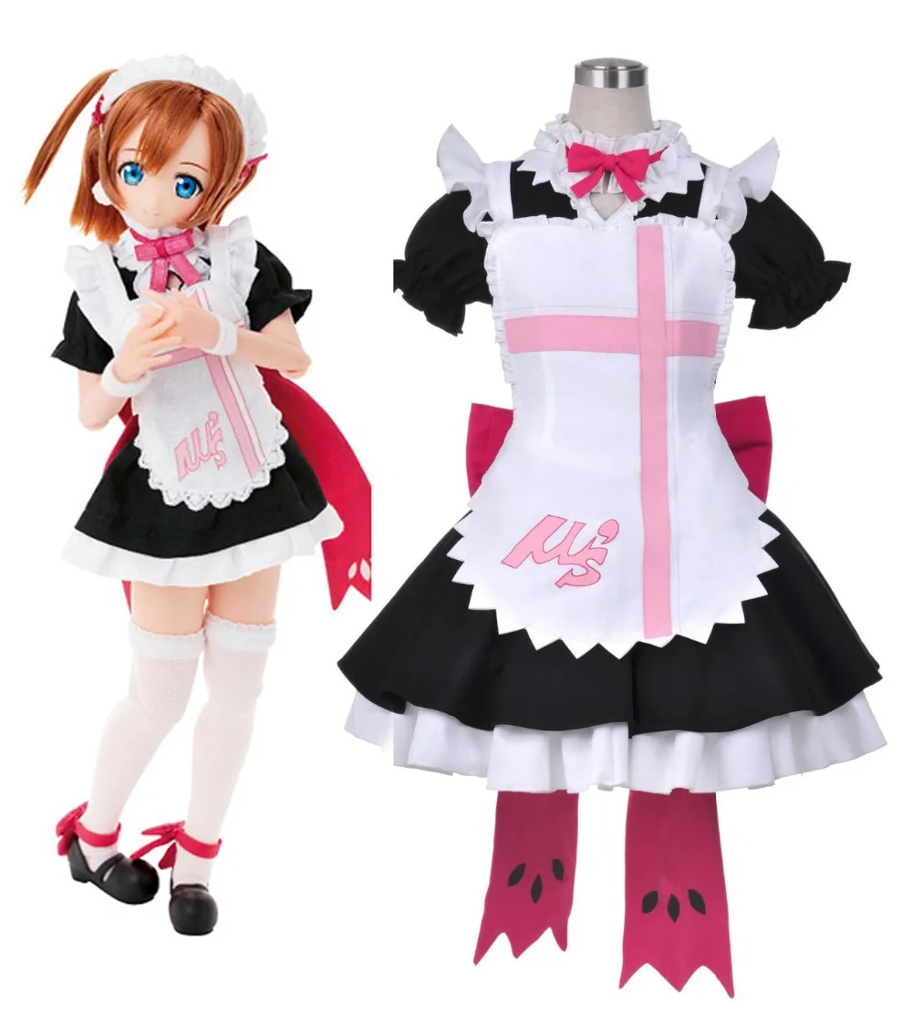 Love Live! Косплей косплей Хонока Косака из мультфильма Cos одежда для сражений