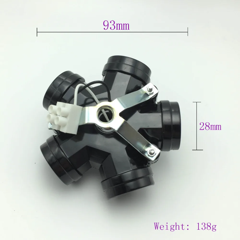 

E27 Lamp Bases High Temperature Resistant Black Bakelite Lamp Holder Chandelier Dedicated Five Heads Lamp Socket 2PCS/Lot