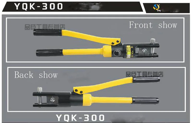 Hydraulic Cable Lug Crimper Crimping Tool 10-300mm2 Electrical Battery Terminal Wire Kit YQK-300 | Инструменты