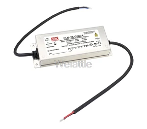 MEAN WELL ELG-75-C1050A 78V 1050mA ELG-75 78V 74.55W Single Output LED Dimming Driver Power Supply A type Waterproof IP65