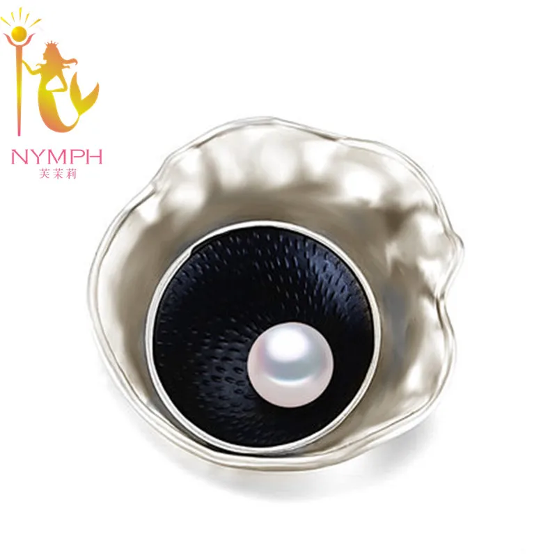 [NYMPH] большая брошь из искусственного пресноводного жемчуга брендовые Роскошные