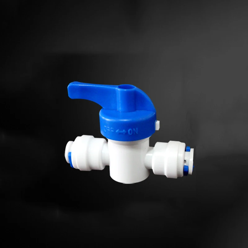 1/4 &quotтрубчатый быстроразъемный фитинг кран с отключением шаровой клапан