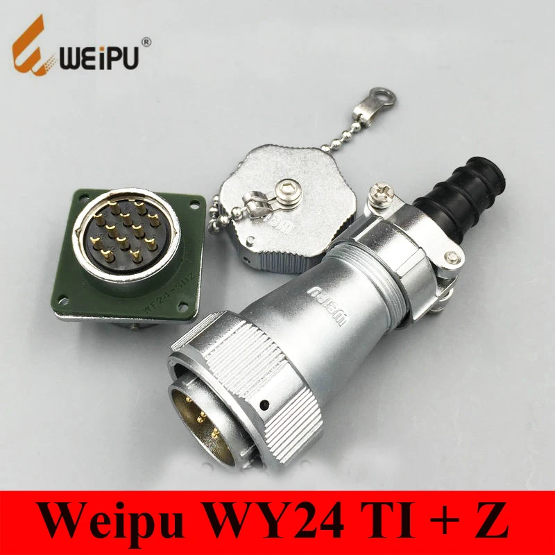 Оригинальные Weipu WY24 разъем TI + Z 2 3 4 9 10 12 19 Pin вилка кабеля в рукаве женский
