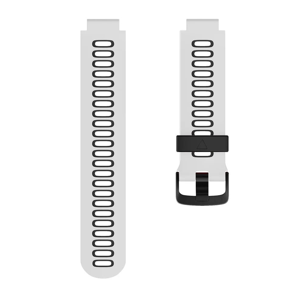 white ANBEST мягкий силиконовый ремешок для часов для Garmin forerunner 235 220 230 620 630 735XT силиконовый ремешок часов для Garmin forerunner - Цвет ремешка: white