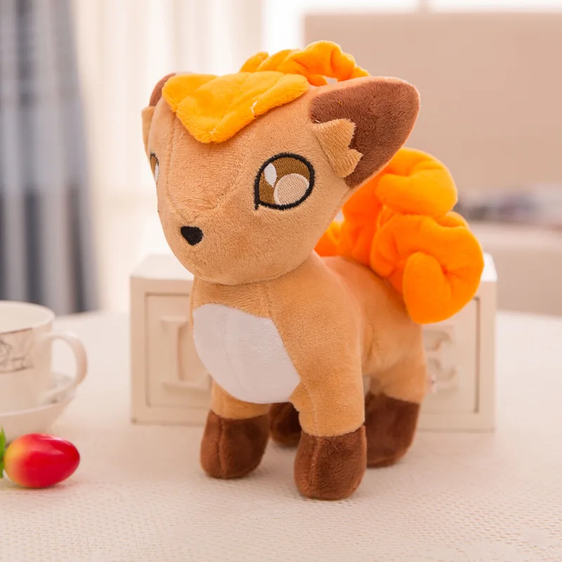 Vulpix Psyduck/Horsea/Cubone/Eevee/Vulpix/Umbreon/Jigglypuff плюшевые детские игрушки Подушка мягкие куклы для детей подарок kawaii дропшиппинг - Цвет: Vulpix
