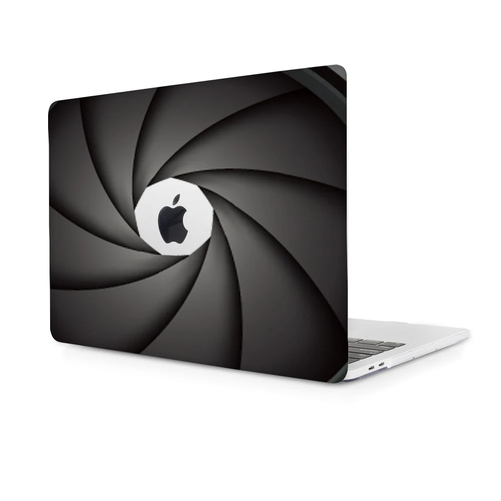 M042 Для нового Macbook Pro 13 15 чехол для сенсорной панели камеры с печатью пластиковый жесткий чехол для Mac Air 13 A1932 Pro 13 15 с retina крышка дисплея - Цвет: M042