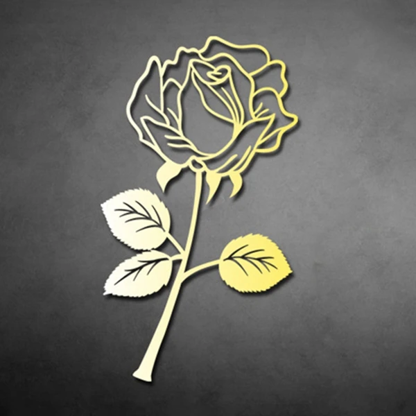 Топ 1 комплект Роскошные Металлические Розы закладки и поздравительные открытки