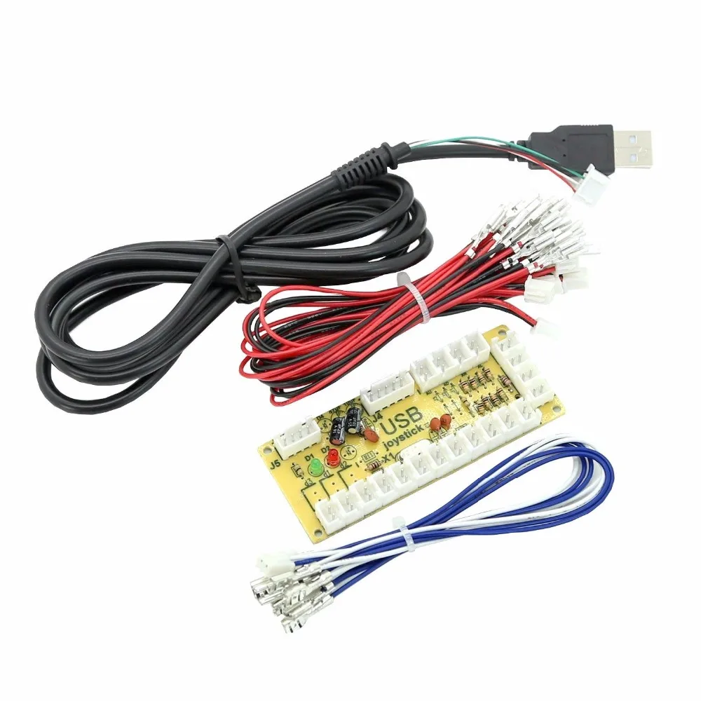 DIY Zero Delay USB энкодер плата для ПК Джойстик Кнопка маме аркадный шкаф части Raspberry Pi