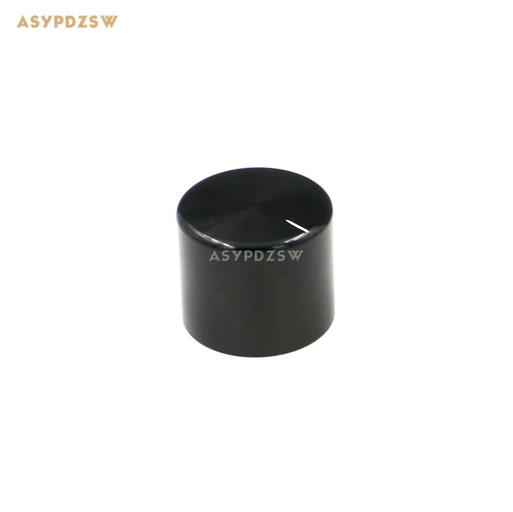 

1 PCS 30*25 High gloss black full aluminum Preamplifier/DAC/Amplifier volume potentiometer knob