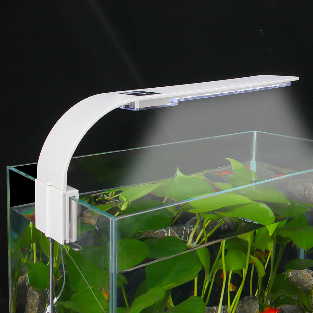 Senzeal Aquarium Light Super bright Aquarium Led Lighting M3/X3/X5/X7/X9 Clip-on Slim Fish LED Lamp 220V/110V Fish Tank LED Lamp