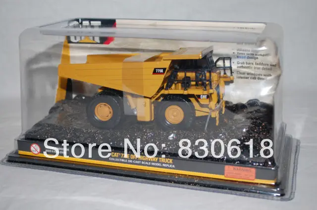 Внедорожник Norscot 55301 Cat 775E масштаб 1:64 строительные машины игрушка|construction vehicle