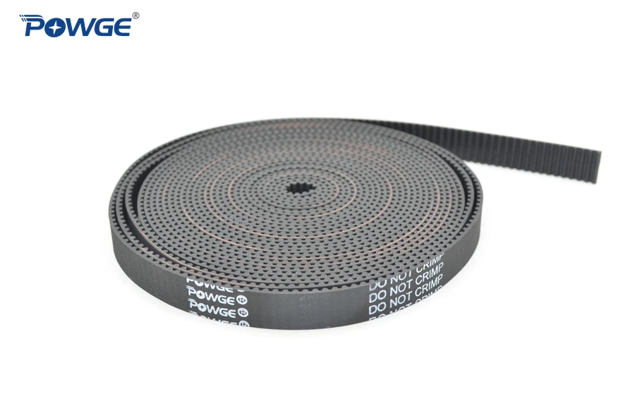 Синхронный ремень синхронизации POWGE 4 м ширина 9 мм резина 2 GT2 2GT мм|gt2 open timing belts|2gt