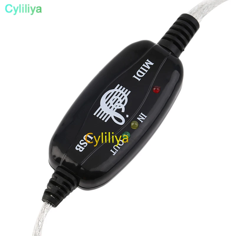 Новинка 100 компл./лот 1 8 M USB Встроенный адаптер ПК для музыкальной клавиатуры