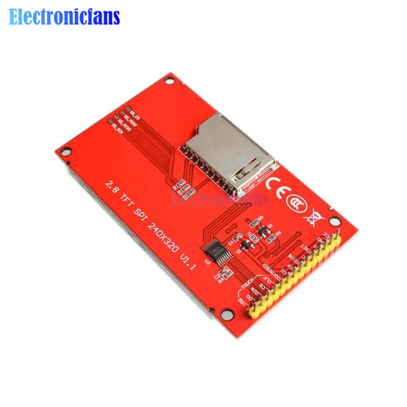 3 2 дюйма 320*240 TFT ЖК дисплей экран с драйвером сенсорной панели IC ILI9341 240(RGB)* 320 SPI