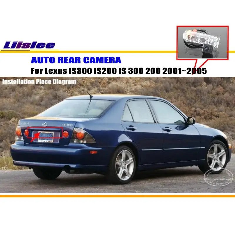 Задняя камера Liislee/резервная парковочная для Lexus IS300 IS200 IS 300 200 2001 ~ 2005 светильник
