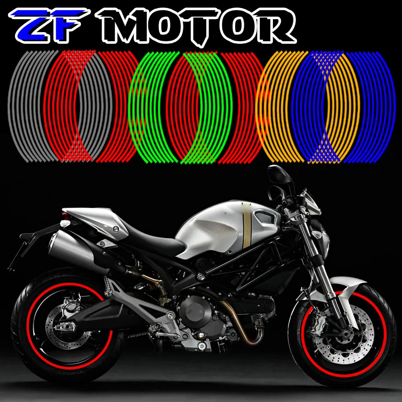 17/18 дюймов колеса полоски Мотоцикл Светоотражающие Стикеры для SUZUKI GSXR1000 K9 GSXR 1000 GSX