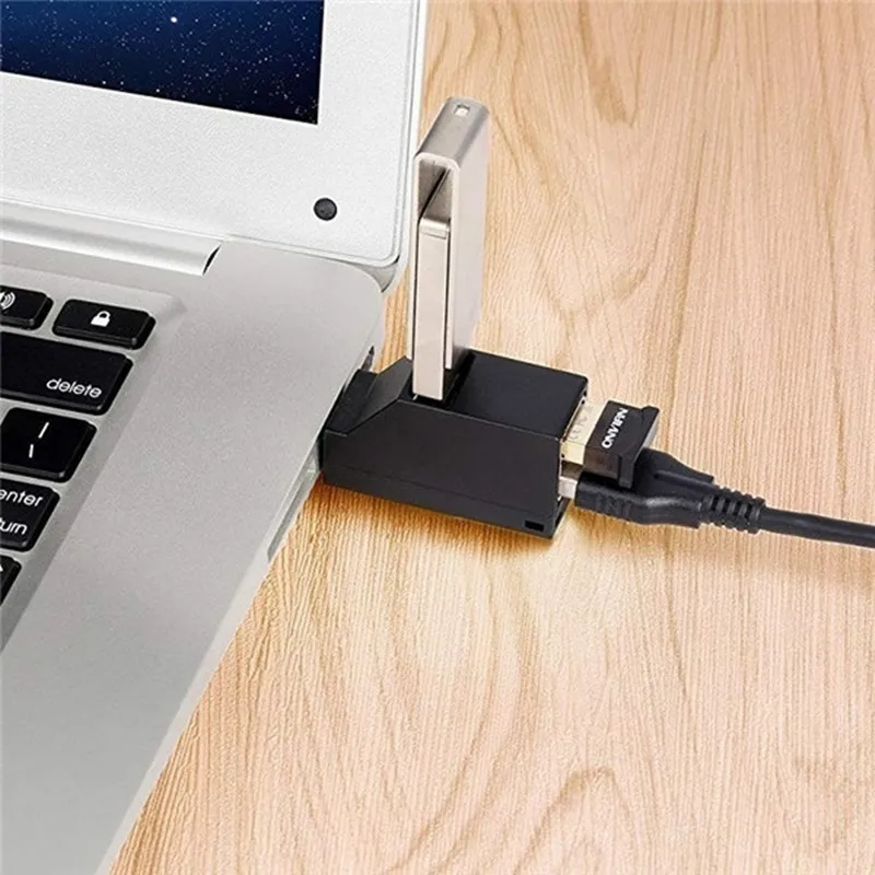 Мини Разветвитель USB 3 0 высокоскоростной адаптер для передачи данных MacBook Pro ПК