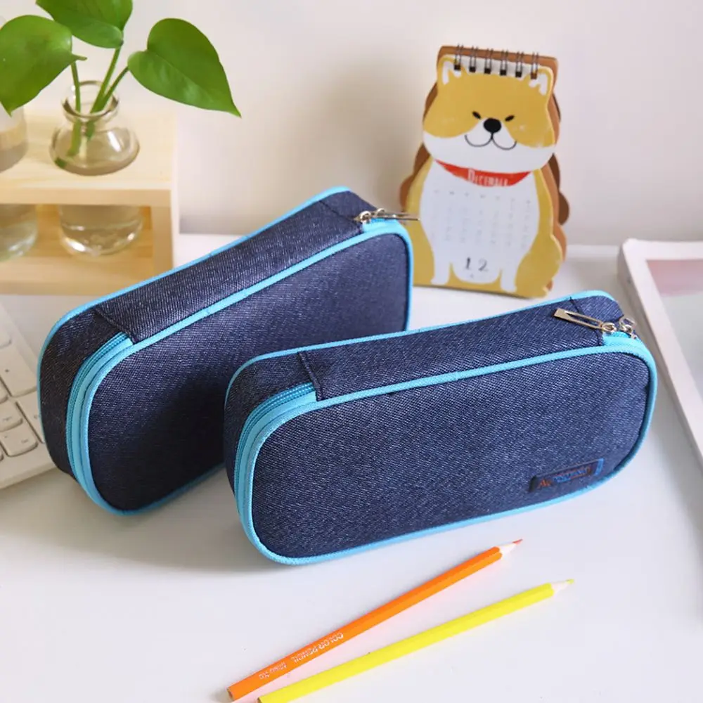 1 шт. Портативный пенал из ткани косметическая сумочка большой Ёмкость кавайный