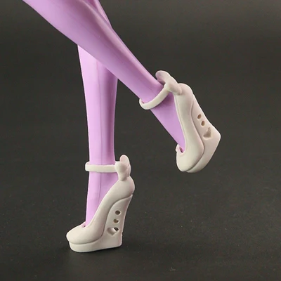 G07 Новое поступление Высококачественная оригинальная обувь для Monster High кукольный вырез красивые белые туфли кукольные аксессуары - Цвет: G07