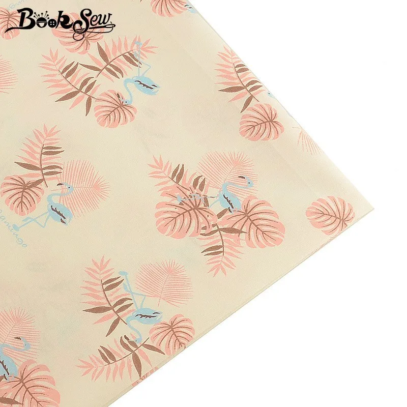 

Booksew Telas Por Metro 100% Cotton Fabric Animal Design Home Cloth DIY Bedsheet Patchwork Quilts Tissu Tilda Baby Kids Cushion