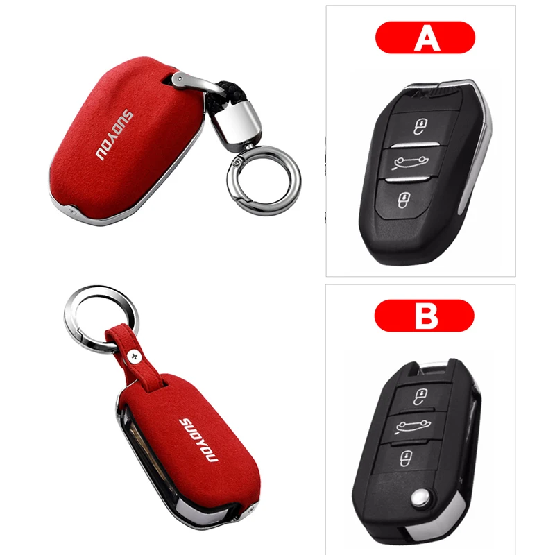 Для Peugeot 208 308 508 3008 5008 для Citroen C4 Picasso DS3 DS4 DS5 DS6 чехол автомобильного ключа из
