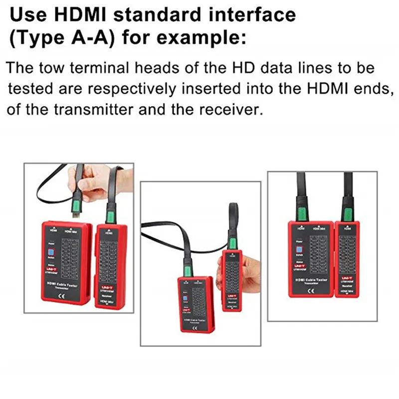 UT681HDMI Кабельный тестер/телефонная линия сети HD UNI-T измерительный прибор для