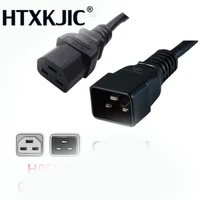 iec32 computer cable power cord server pduups power cable c20 to c21 male 16a250v power supply cord 3x1 5mm