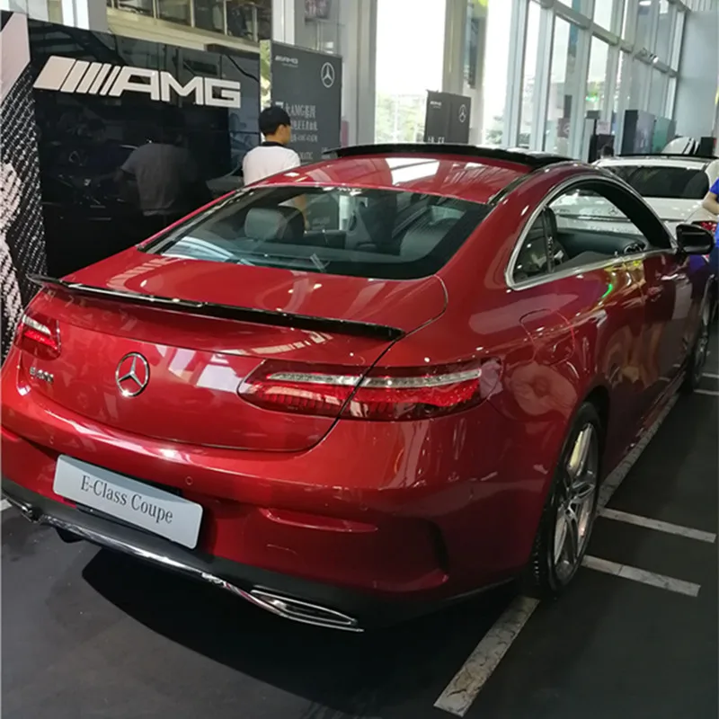 Спойлер для Benz E class 2door coupe ABS Материал заднее крыло автомобиля праймер цвет задний