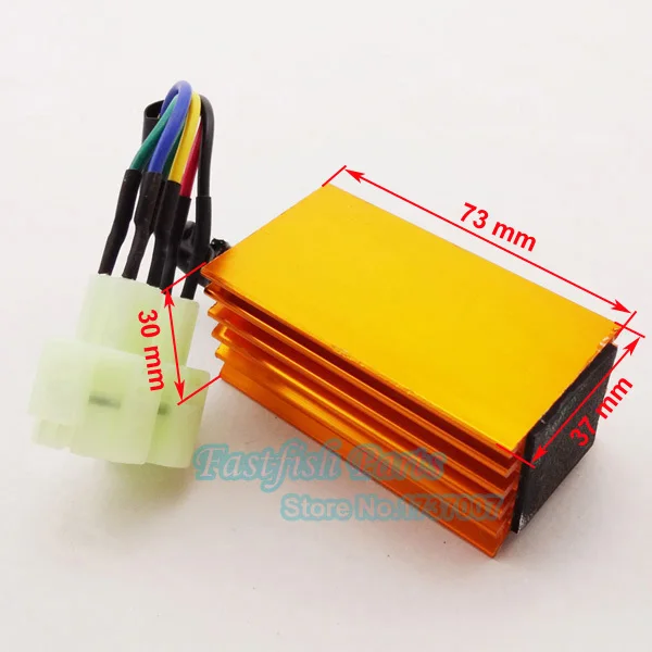 Магнитный статор гоночная катушка зажигания AC CDI коробка для GY6 125cc 150cc Скутер