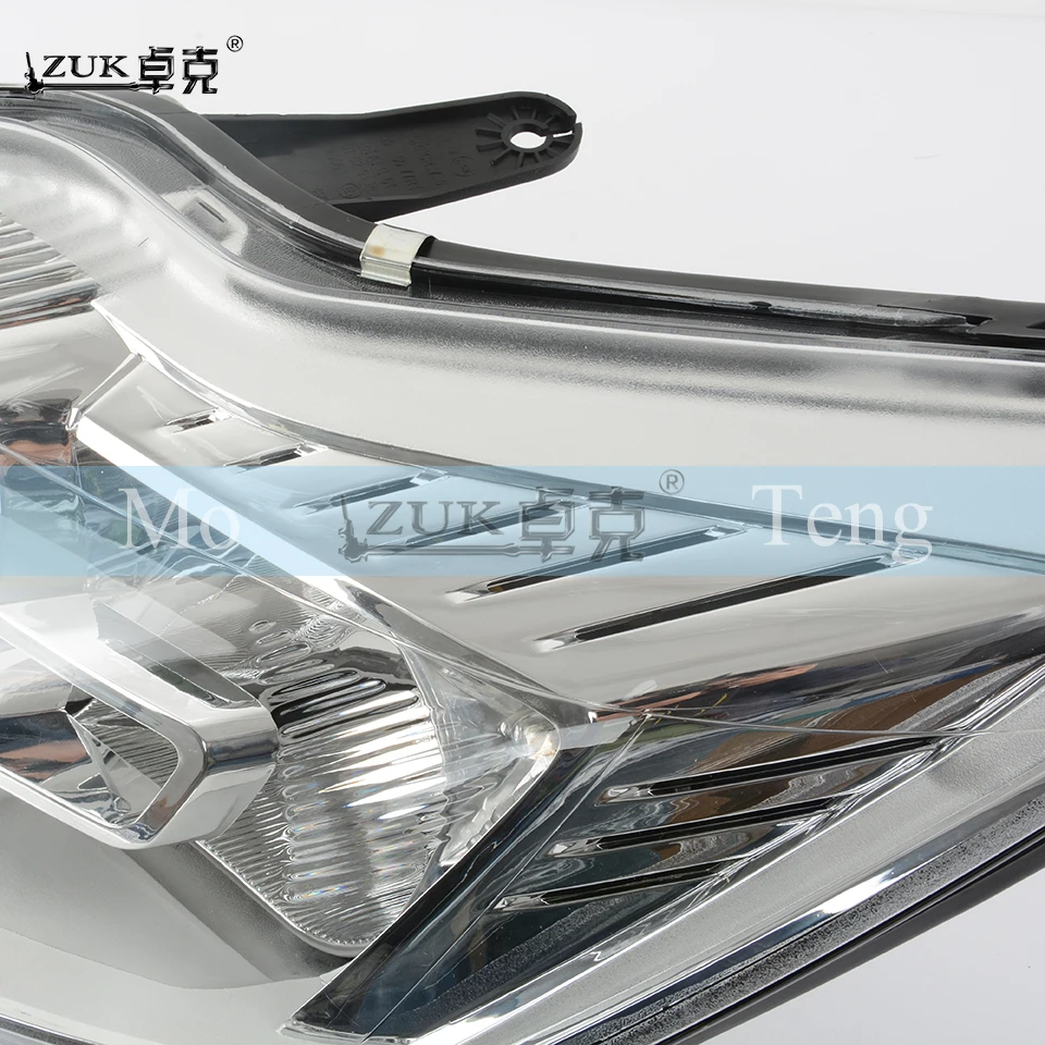 ZUK 2 шт. переднего бампера Фара передняя фара для Ford Focus 2009 2010 2011 2012 2013 седан хэтчбек белый Цвет Тип