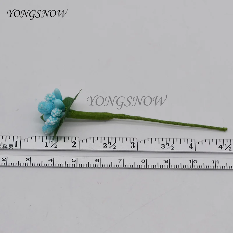 24 шт./лот, мини искусственный ягодный бутон с тычинками, букет, листья, цветы, вечерние, свадебные украшения для дома, цветы, венки, цветочные принадлежности