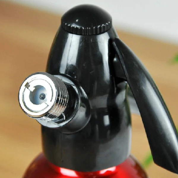 Soda Siphon 1000 мл прочный безопасный Soda Siphon сделать сверкающую воду для Mojitos Gin Fizz коктейлей и вина Spritzers