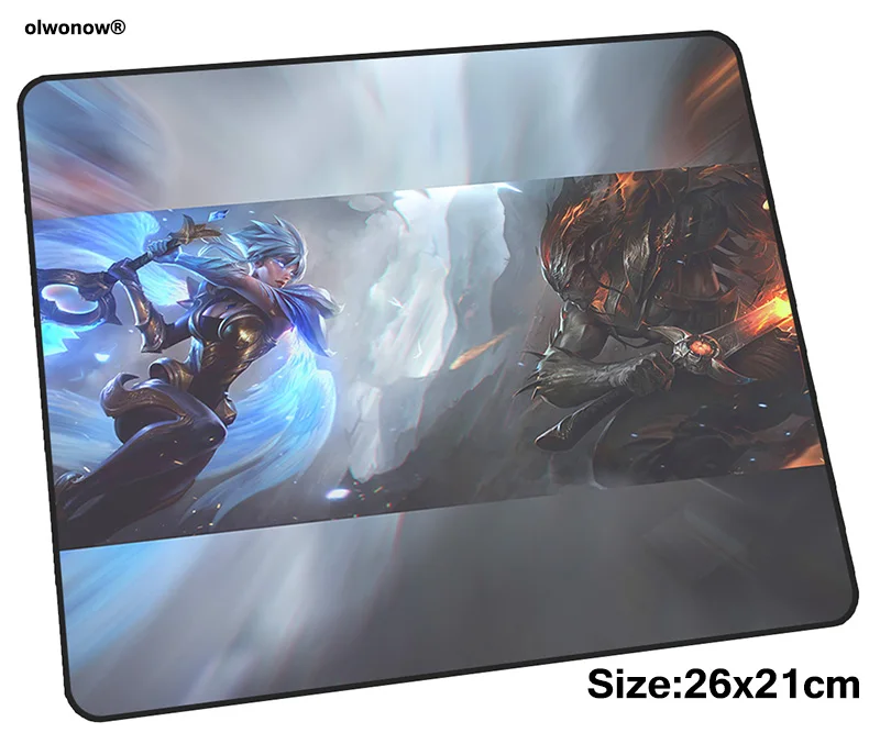 Игровой коврик для мыши yasuo, 260x210x3 мм, коврик для мыши с массивным рисунком, эргономичный гаджет, популярные офисные настольные коврики
