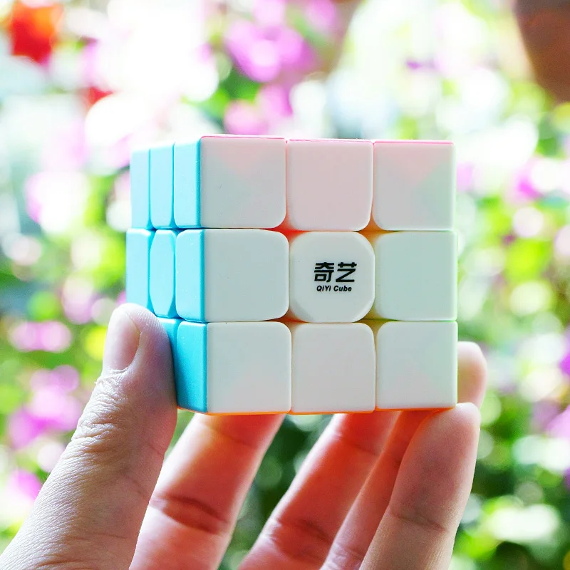 Трехслойный волшебный куб QIYI Warrior W 3x3x3 профессиональный скоростной наклейка для
