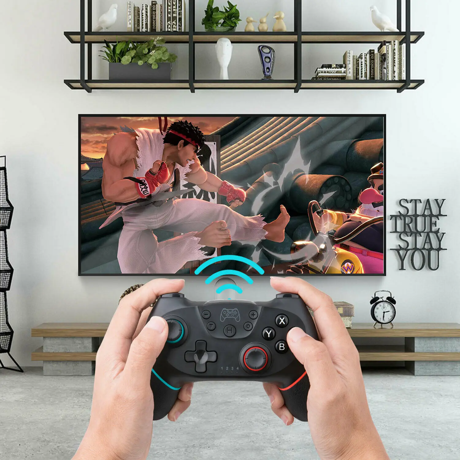 Черный беспроводной Pro контроллер геймпад Joypad пульт дистанционного управления для консоли nintendo Switch