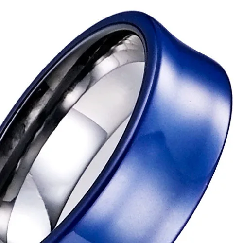 Tungsten and Ceramic Ring Lord of rings size 7mm processing you can order | Украшения и аксессуары