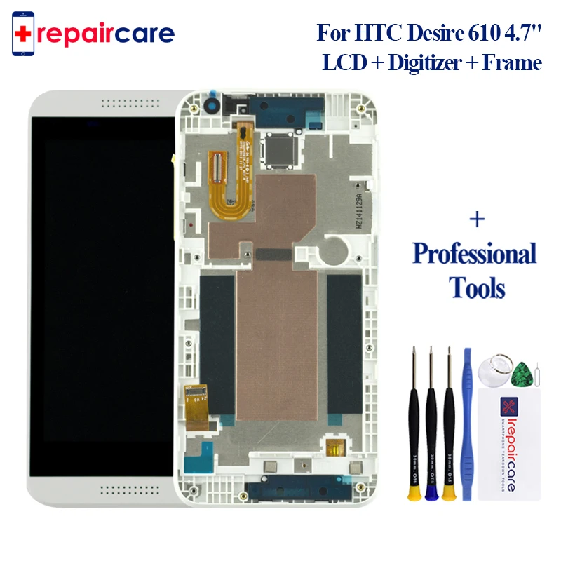 ЖК дисплей для HTC Desire 610 D610 сенсорный экран дигитайзер Senor полная сборка запасные