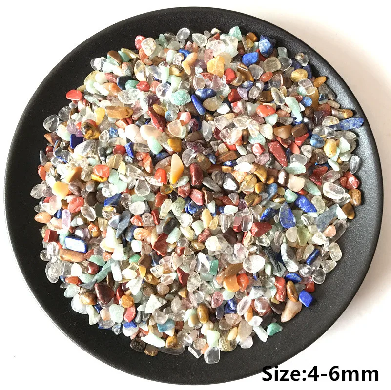 Прямая поставка Смесь натуральных камней цвет красочный кристалл кварца