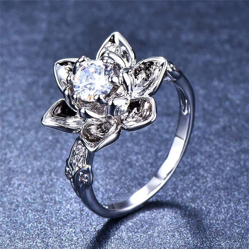 Модное женское кольцо на палец с кристаллом из циркония ААА уникальный дизайн в