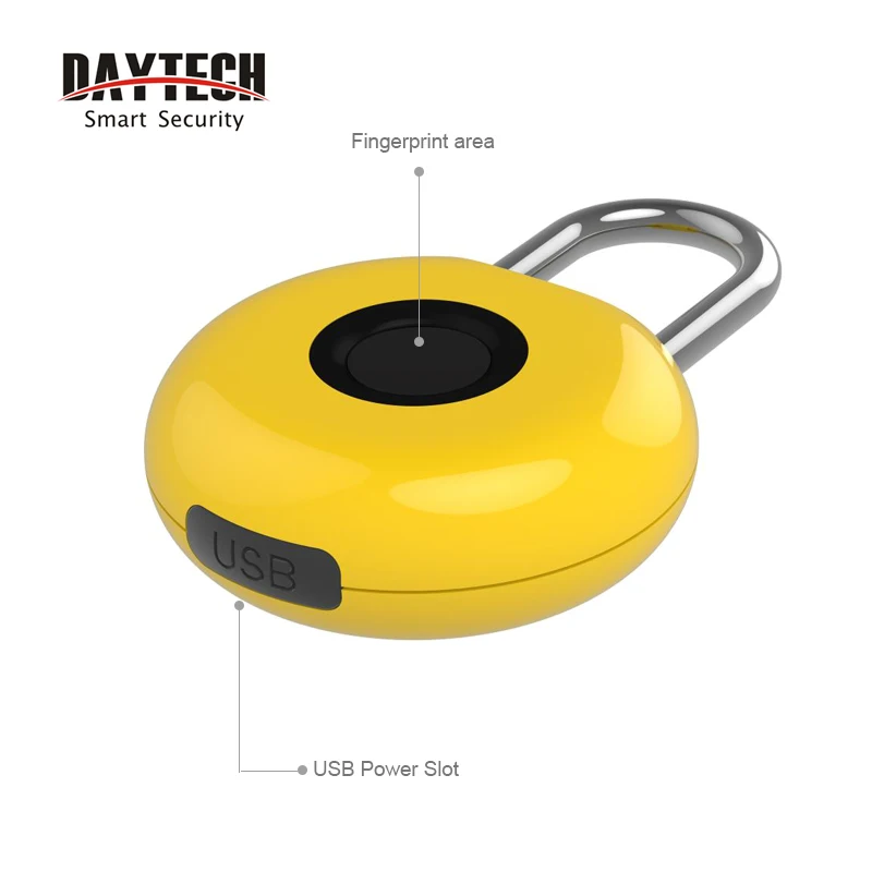 DAYTECH замок с отпечатком пальца для багажа, сумки, шкафа, Смарт, без ключа, отпечаток пальца, электронный дверной замок, перезаряжаемая батарея