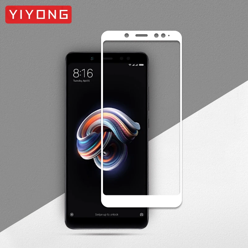 YIYONG полное покрытие для Xiaomi Redmi Note 7 Pro стекло 6 закаленное 5 защита экрана |