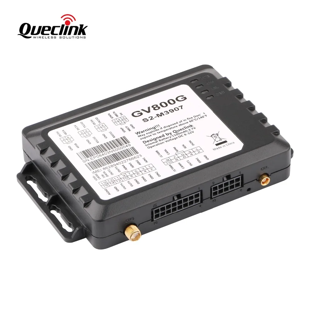 Автомобильный мини GPS Трекер Queclink GV800G 1100 мАч 12 В|GPS-трекеры| |