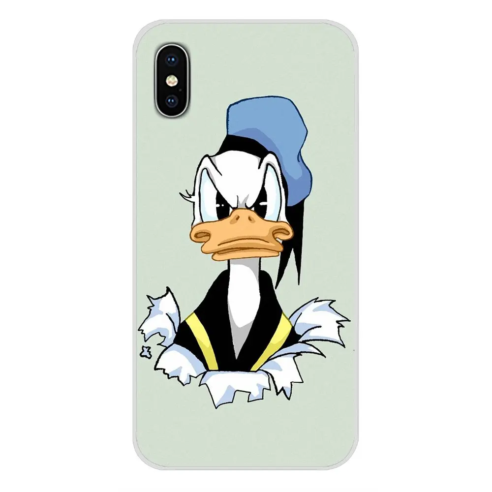 Новый дизайнерский чехол для телефона с рисунком Дональда Дака Huawei Nova 2 3 2i 3i Y6 Y7 Y9 Prime Pro GR3 GR5 2017 2018 2019 Y5II