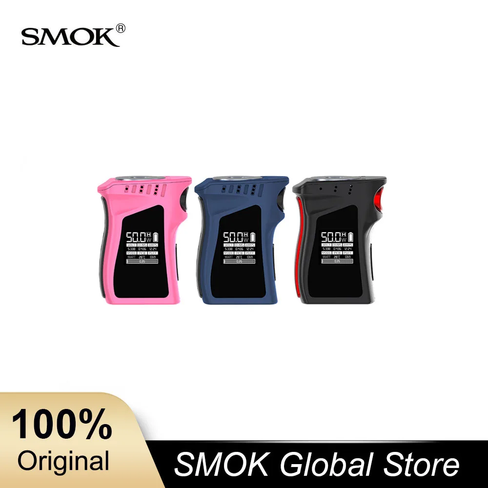 Оригинальный SMOK Mag детский мод 1600 мАч встроенный аккумулятор 50 Вт Мощность